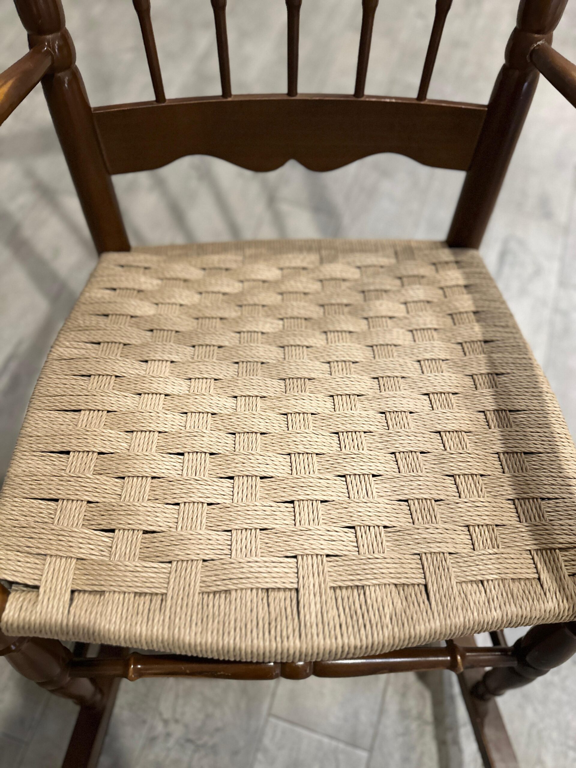 Impagliatura a scacchi - Lavoro 4