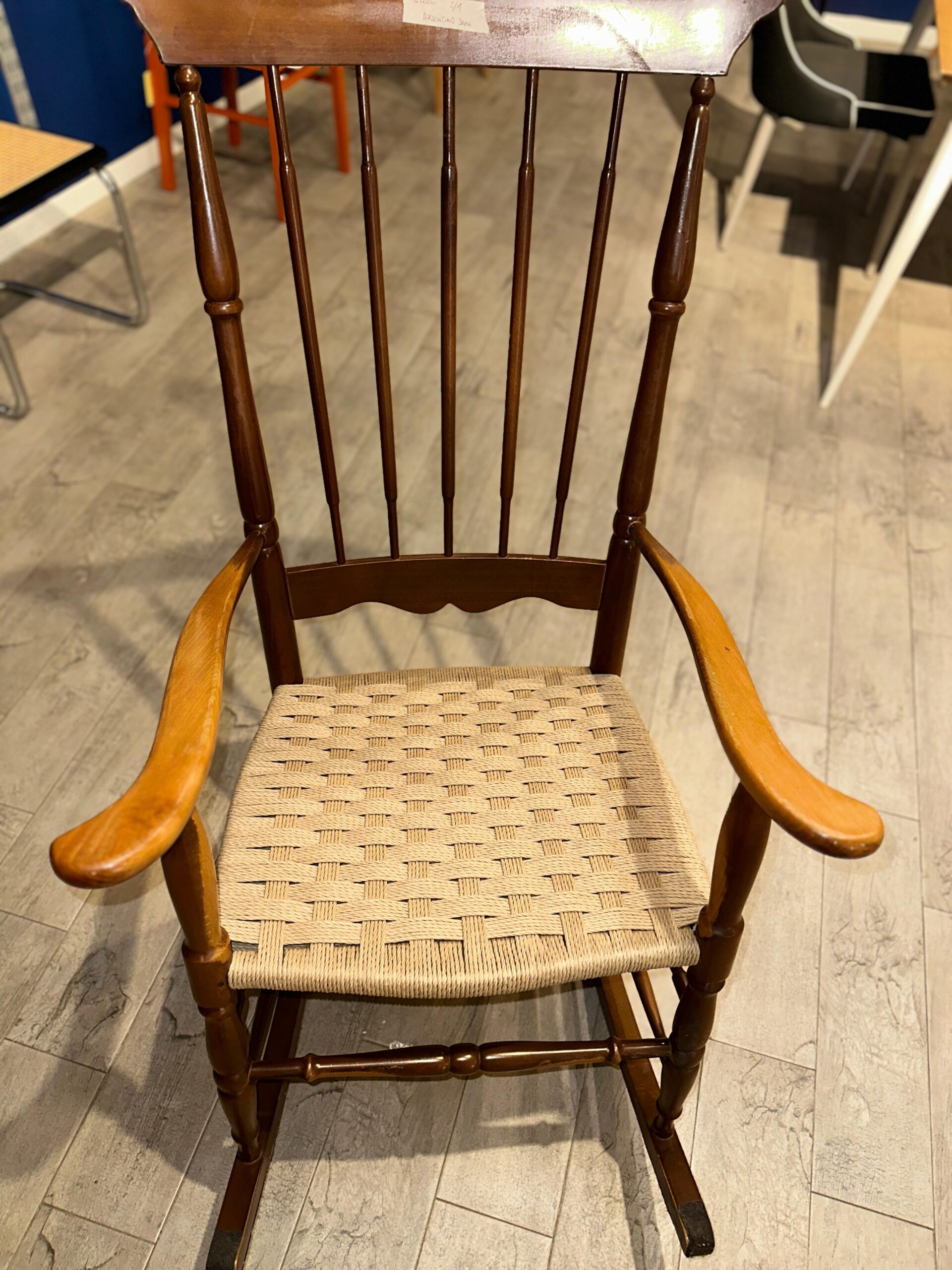 Impagliatura a scacchi - Lavoro 6