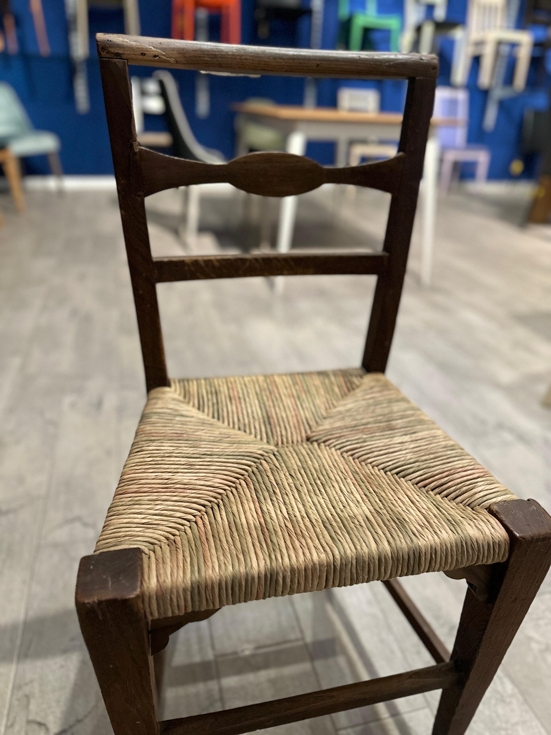 Impagliatura a spicchi - Lavoro 1